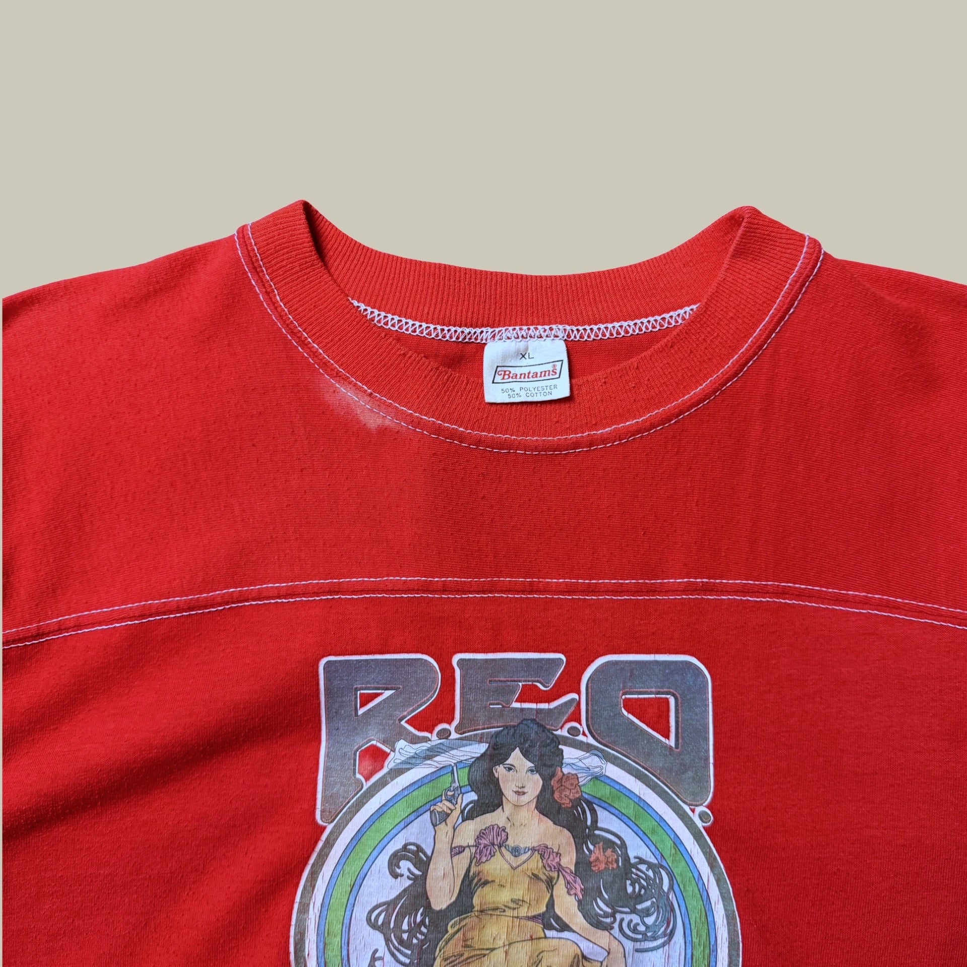 REO Speedwagon TOUR T-SHIRT · CIRCA EARLY 1980S