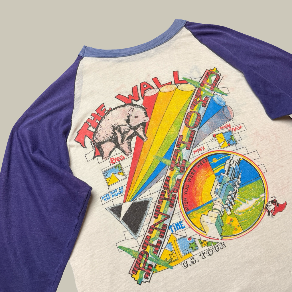 PINK FLOYD “THE WALL” ERA RAGLAN SHIRT