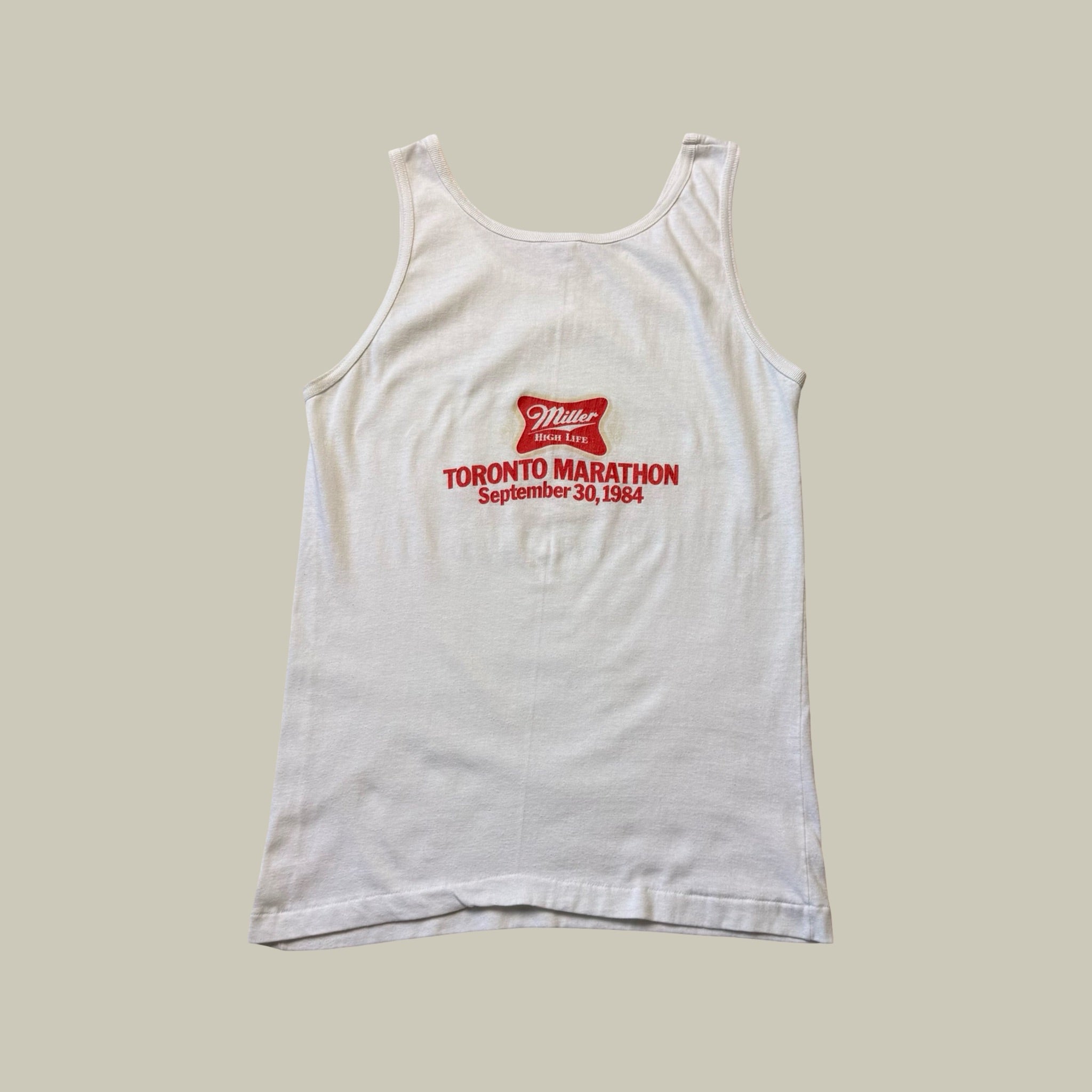 PUMA x TORONTO MARATHON x  MILLER HIGH LIFE TANK · CIRCA 1984