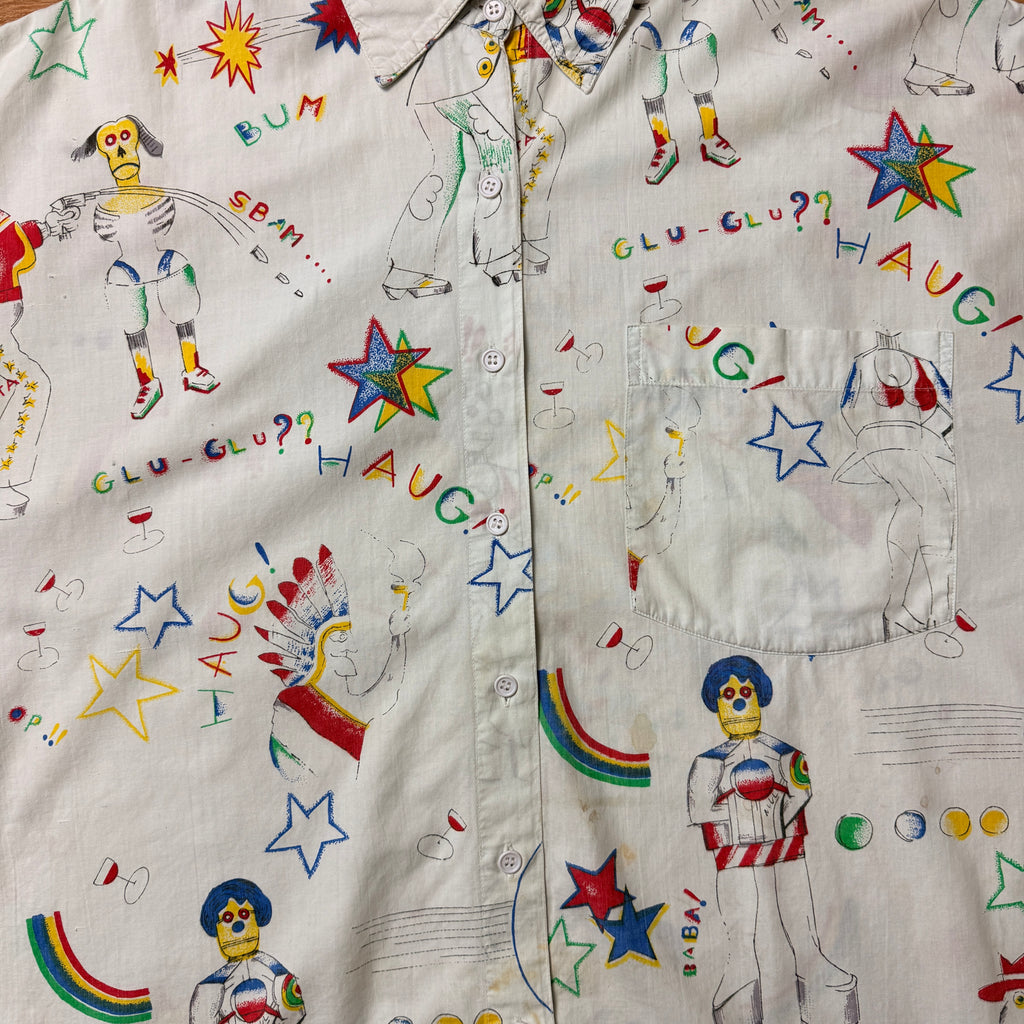 SPIRIT “DRAWN ON” BUTTON DOWN SHIRT