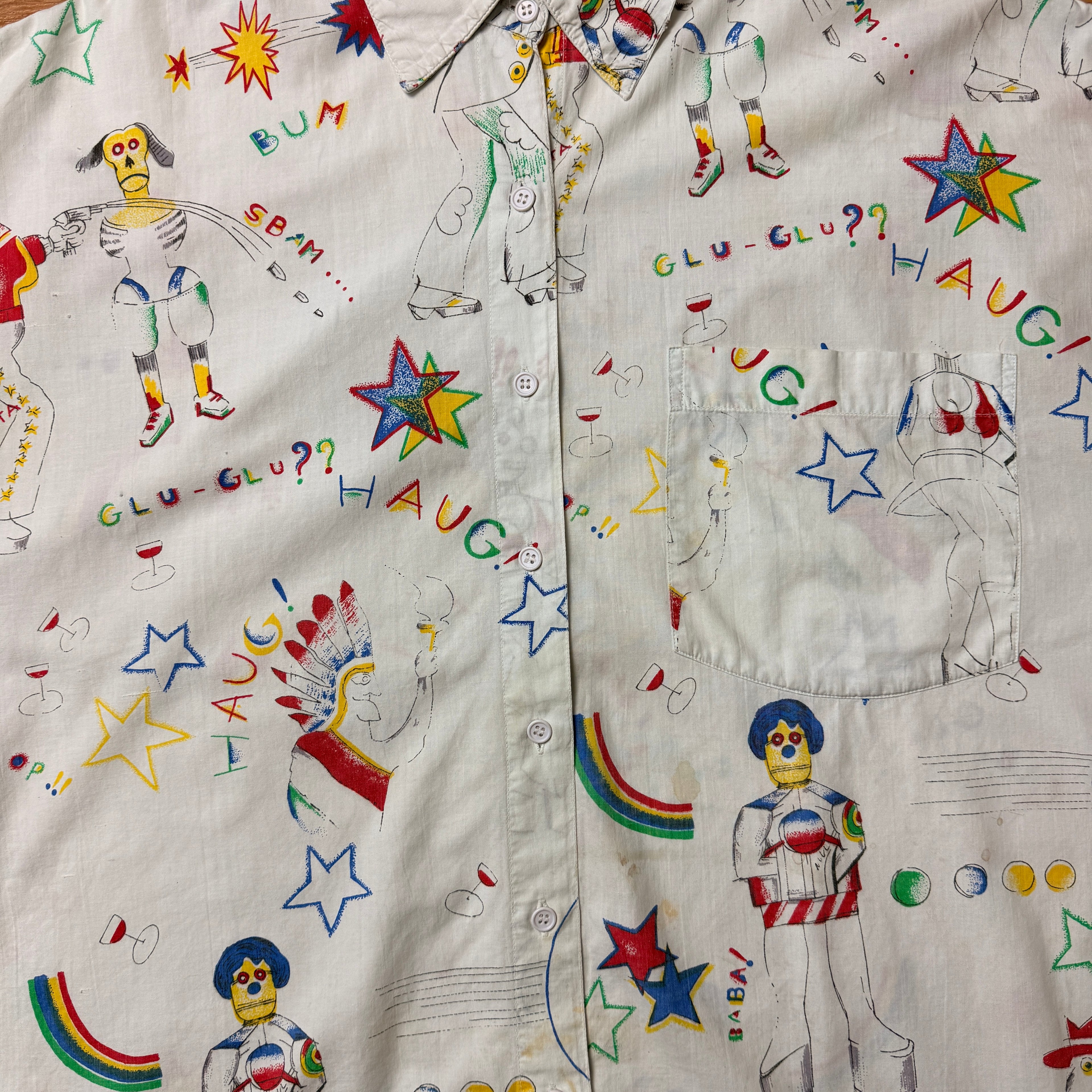SPIRIT “DRAWN ON” BUTTON DOWN SHIRT