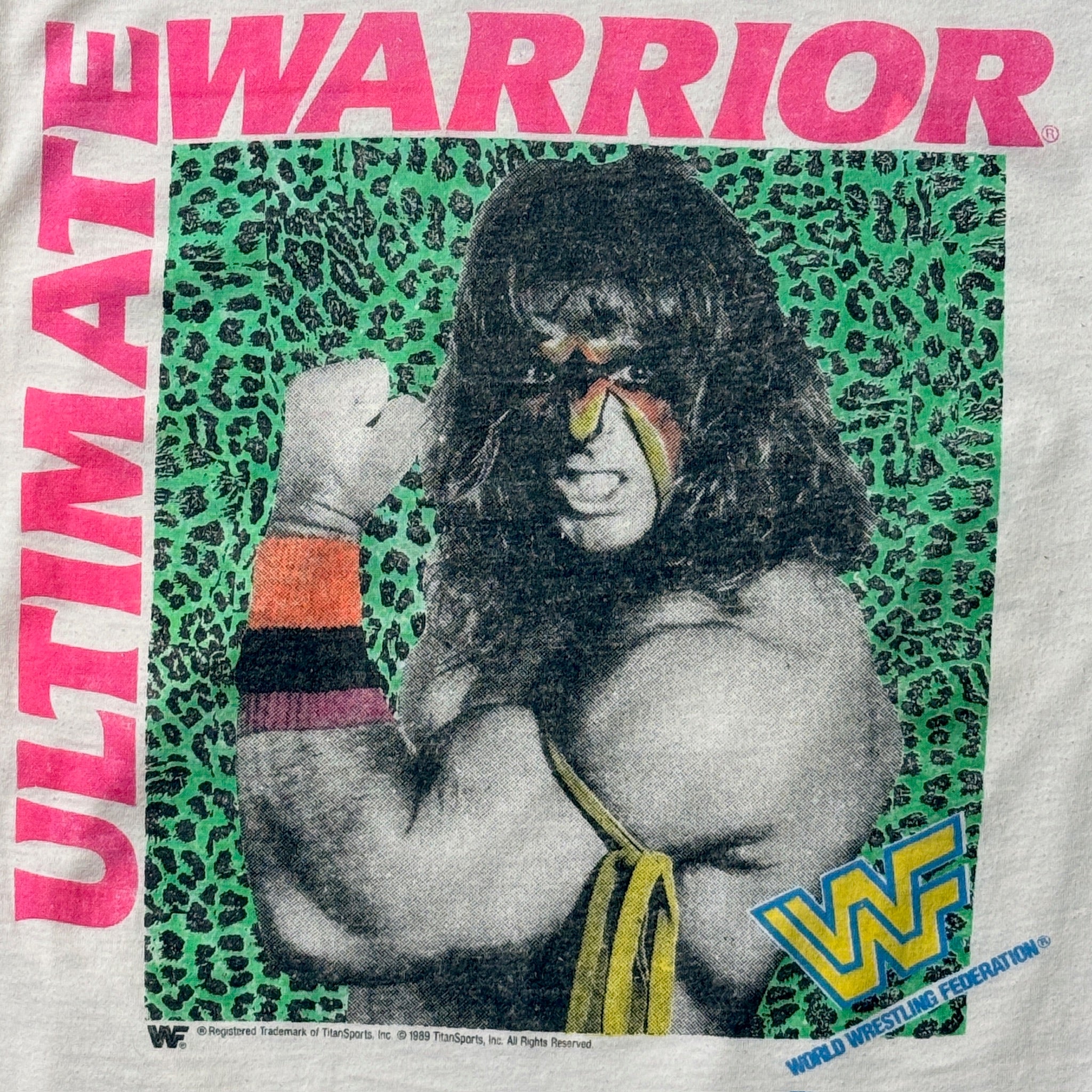 1989 WWF ULTIMATE WARRIOR BABY TEE