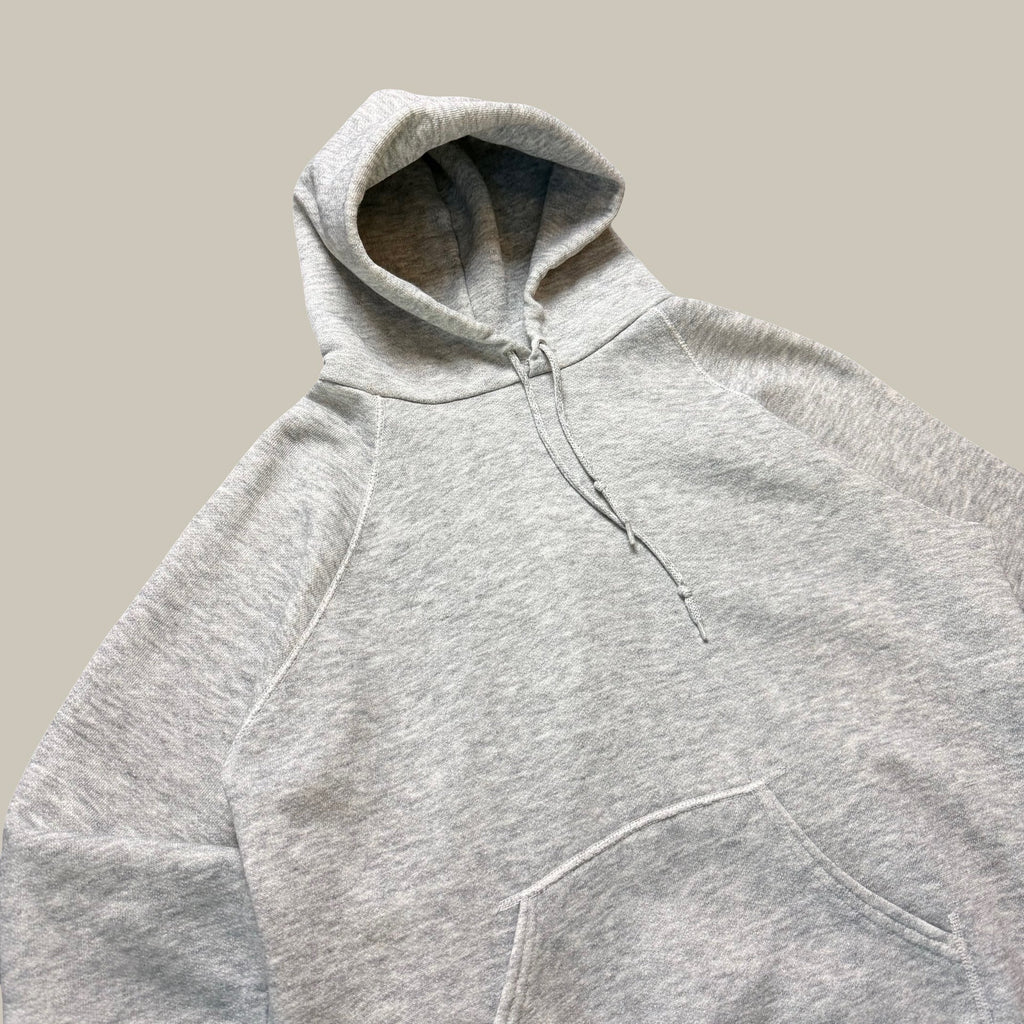 HEATHER GREY ATHLETIC HOODIE (1970s-1980s)