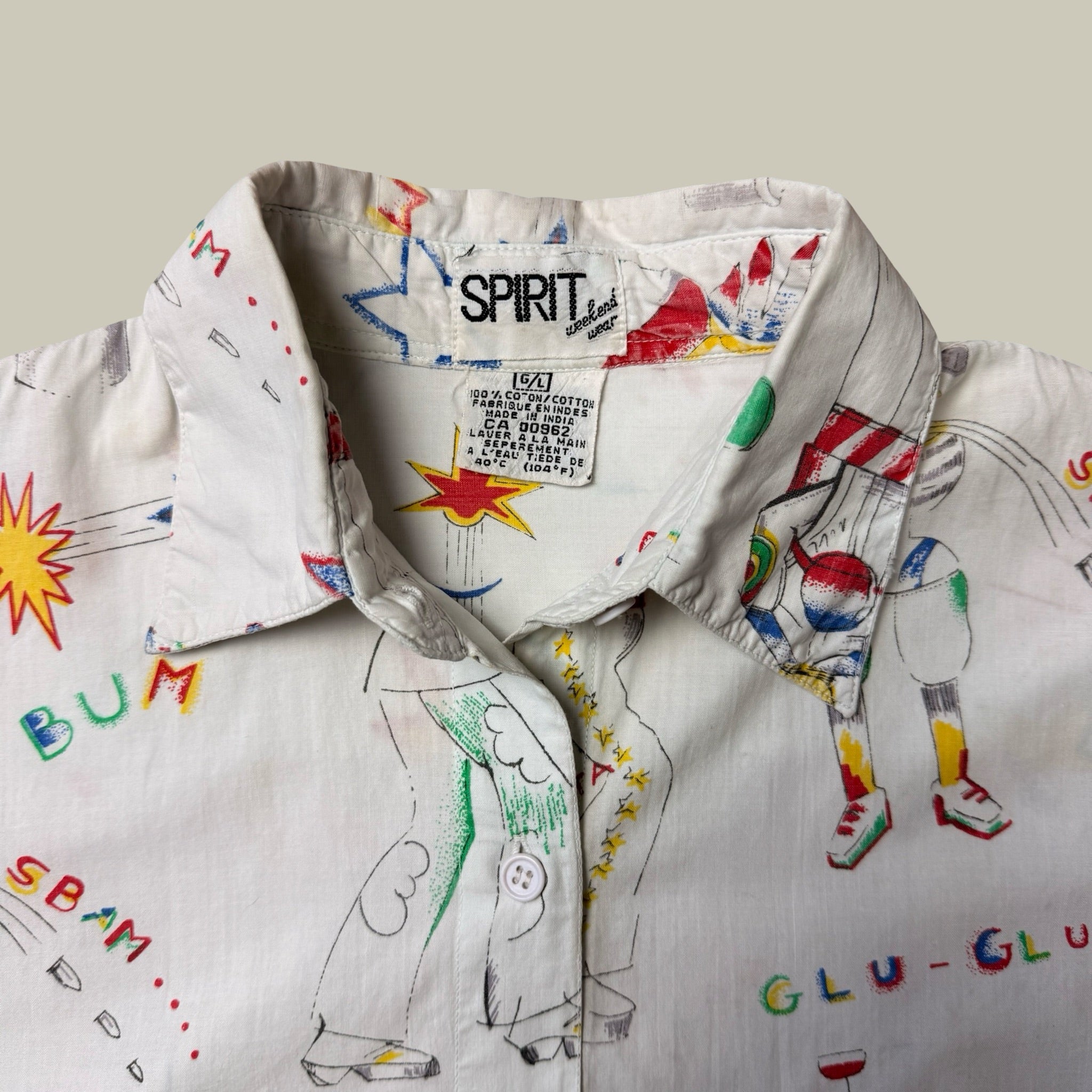 SPIRIT “DRAWN ON” BUTTON DOWN SHIRT