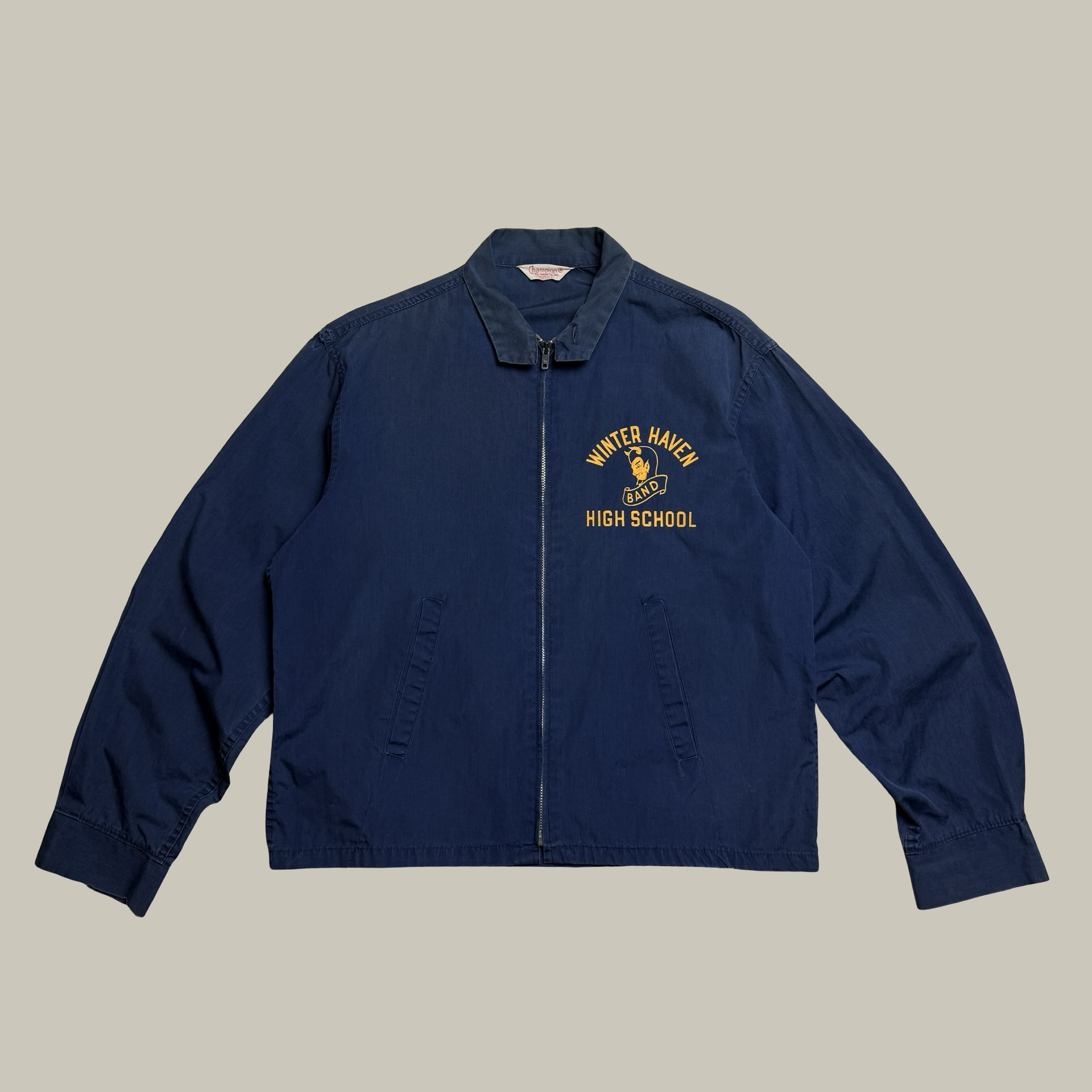 CHAMPION WINTER HAVEN HIGH SCHOOL BAND JACKET (CIRCA 1968–1971)