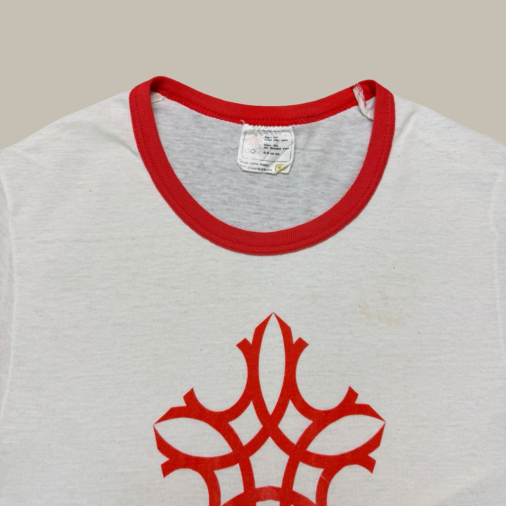 CALGARY ’88 OLYMPIC RINGER T-SHIRT — CIRCA LATE 1980S