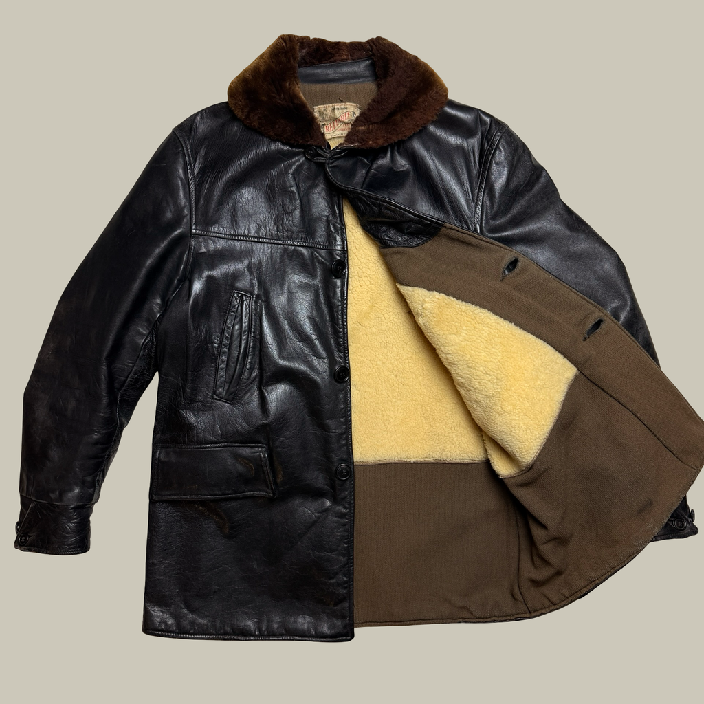 RELIABLE HORSEHIDE BARNSTORMER JACKET (CIRCA 1940S–EARLY 1950S)