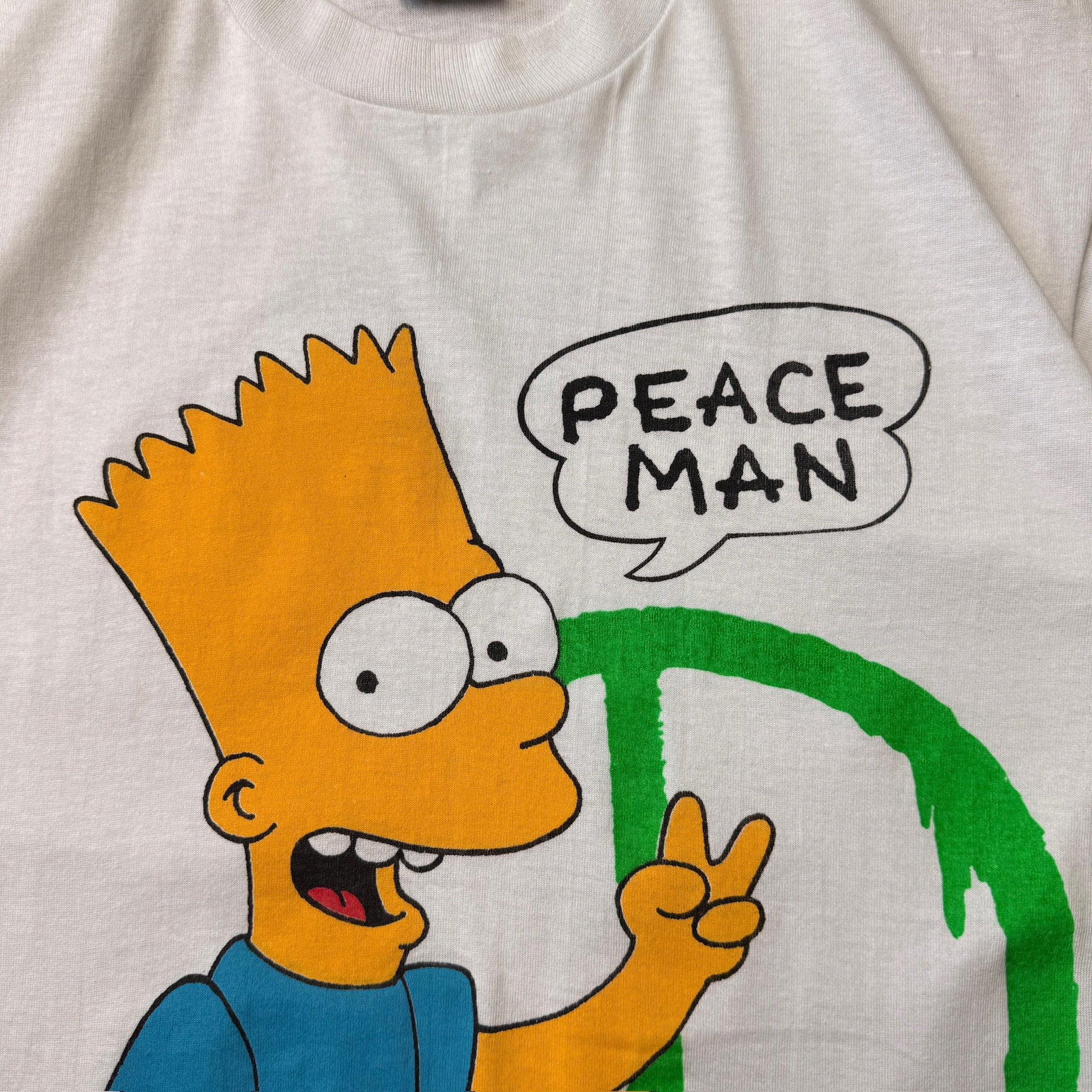 BART SIMPSON PEACE MAN TEE