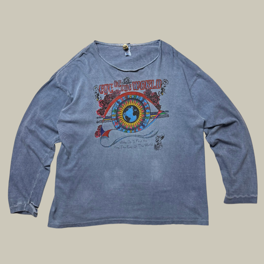 GRATEFUL DEAD 1993 SUMMER TOUR LOT LONG SLEEVE TUFF TEE CIRCA 1987