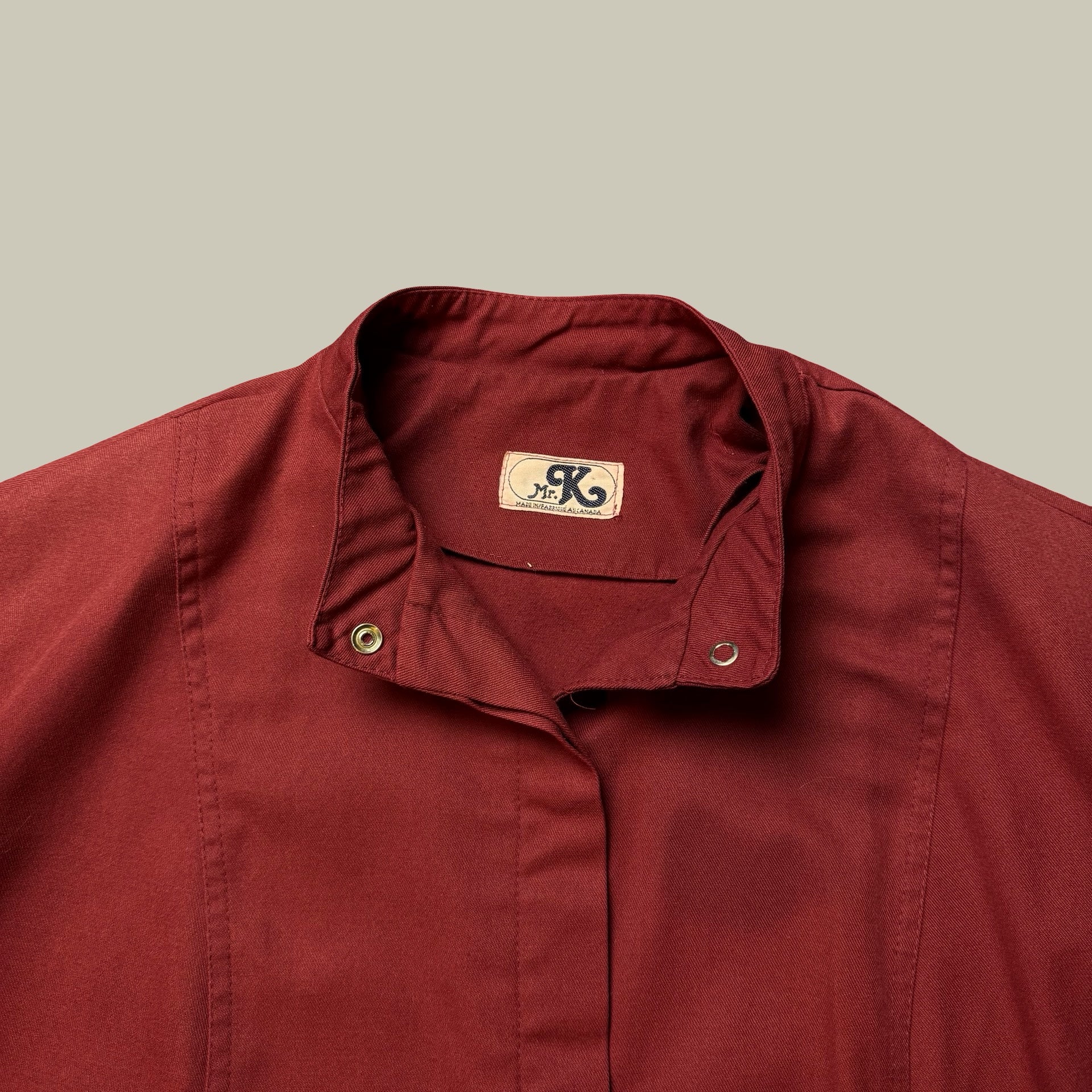 MR. K CANADIAN WORK JACKET CIRCA LATE 1960s–EARLY 1970s