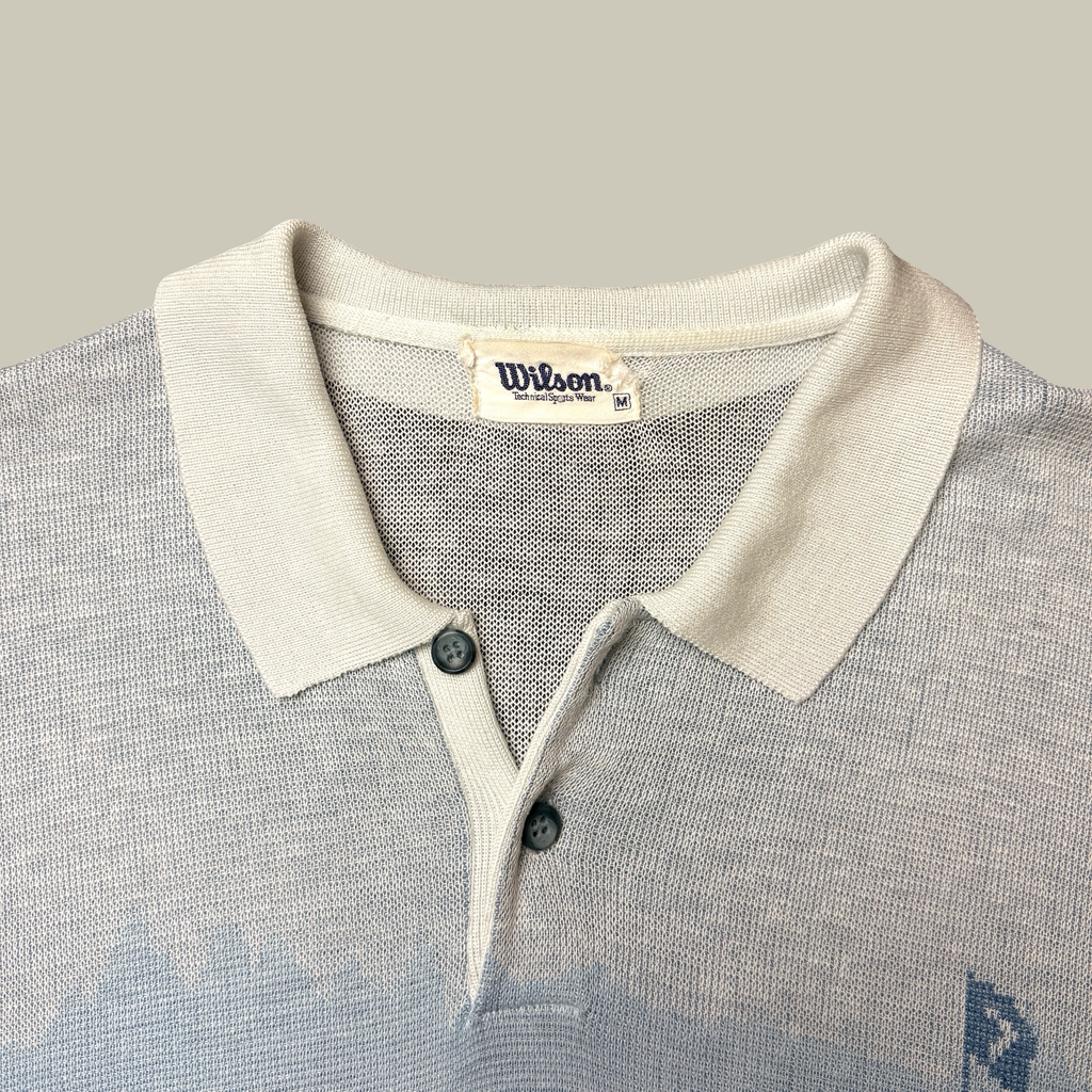 VINTAGE 1960S–1970S WILSON SCENIC KNIT POLO SHIRT