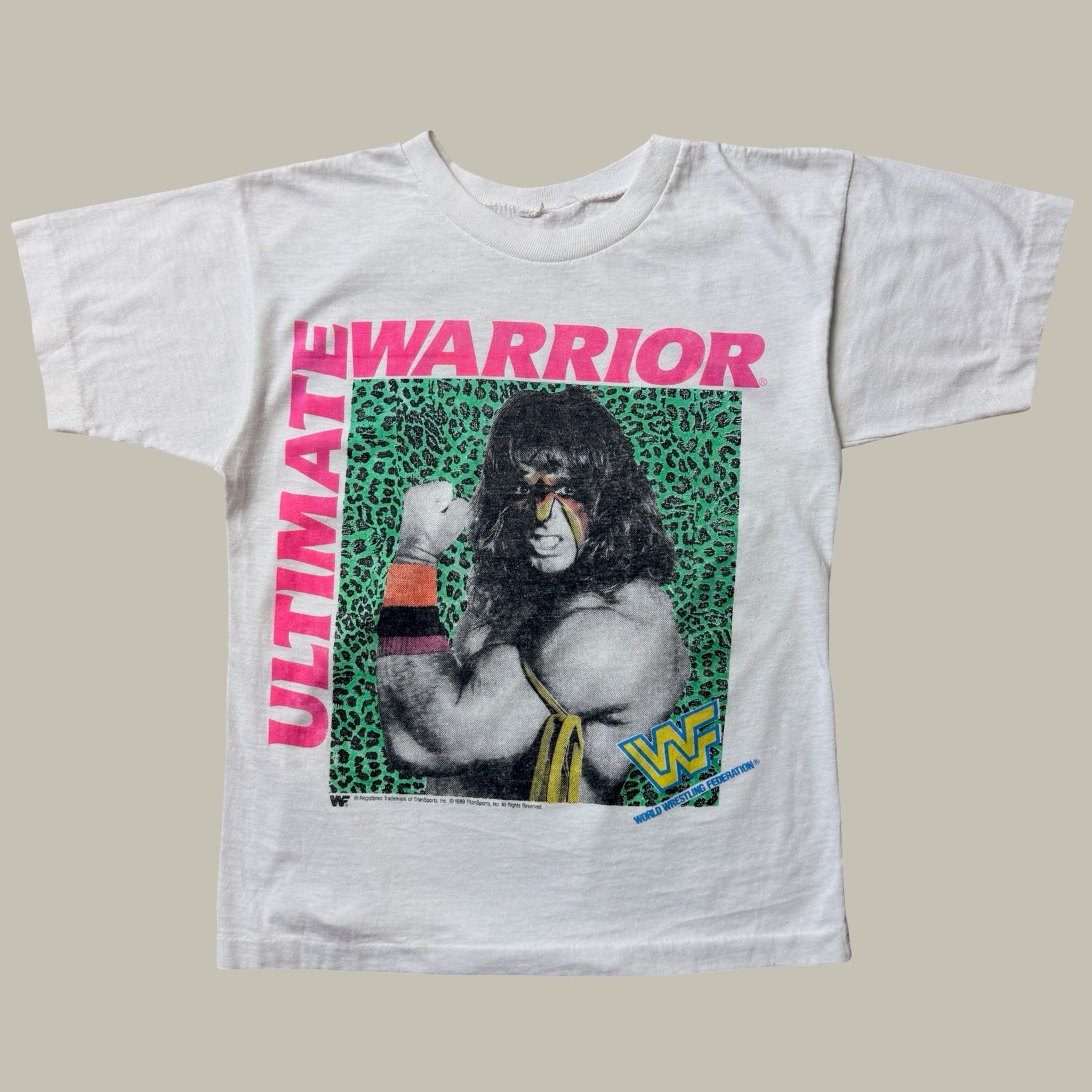 1989 WWF ULTIMATE WARRIOR BABY TEE
