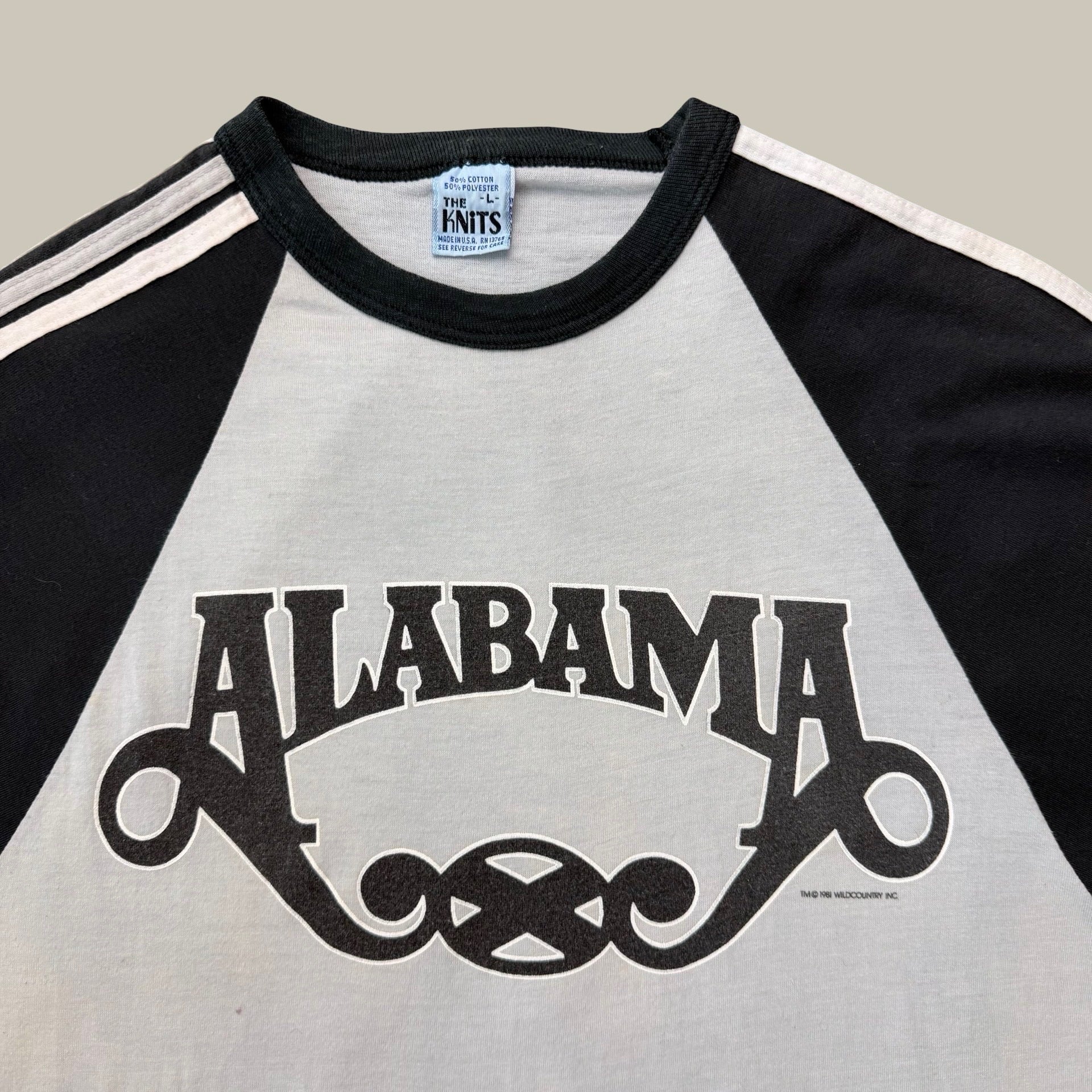 ALABAMA RAGLAN BAND T-SHIRT