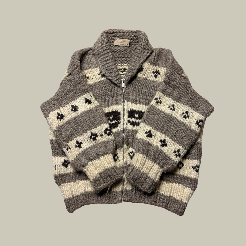 GENUINE MID CENTURY COWICHAN ORCA SWEATER