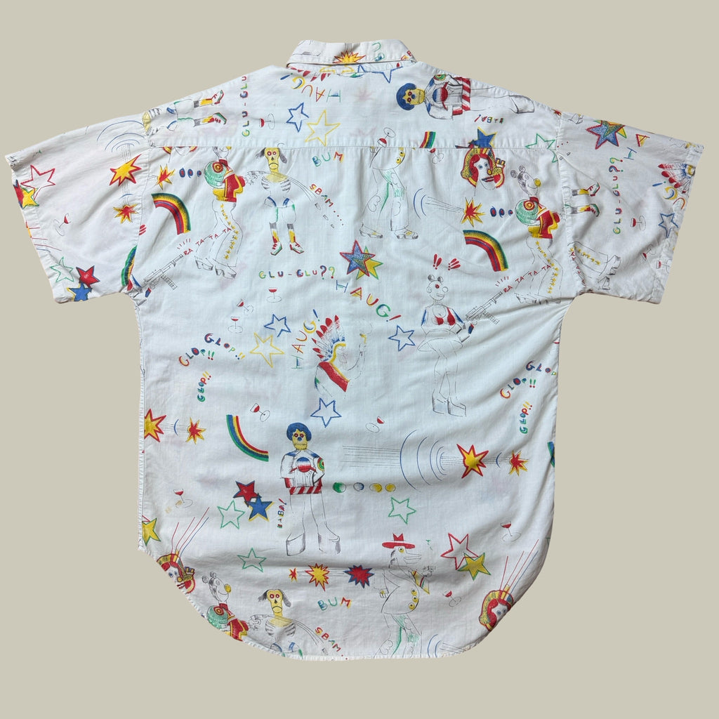 SPIRIT “DRAWN ON” BUTTON DOWN SHIRT