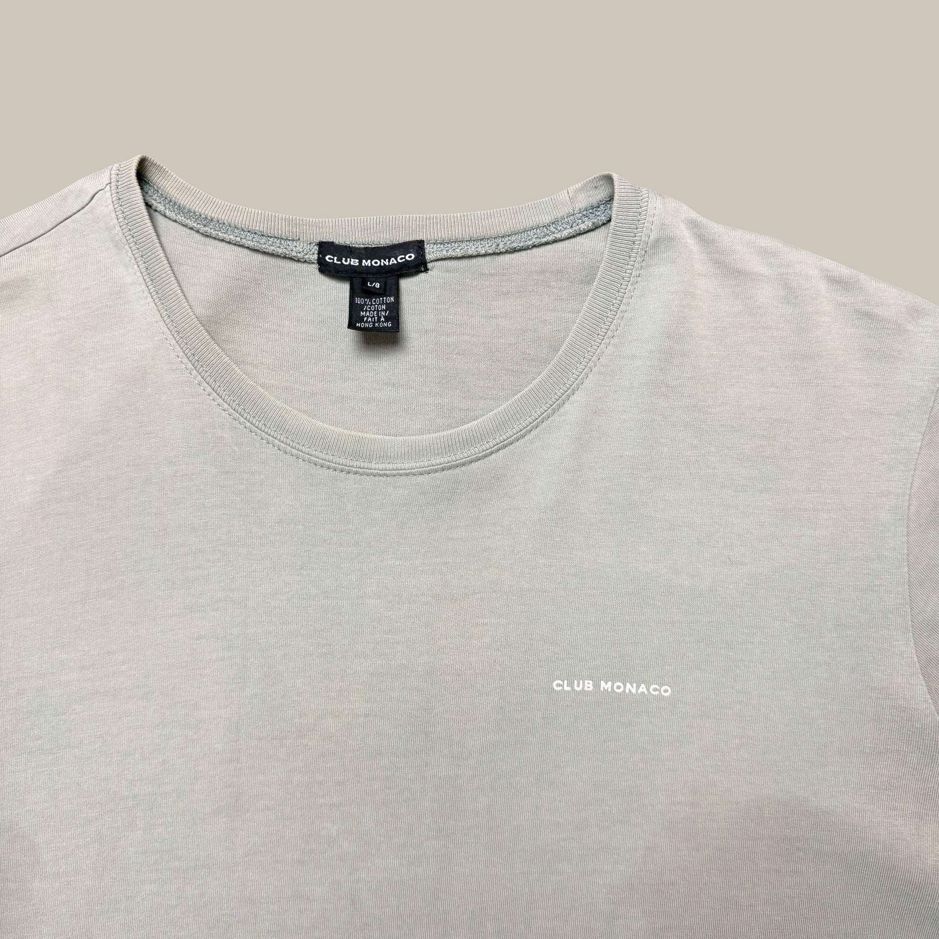 CLUB MONACO MINIMAL LOGO TEE CIRCA EARLY 2000S