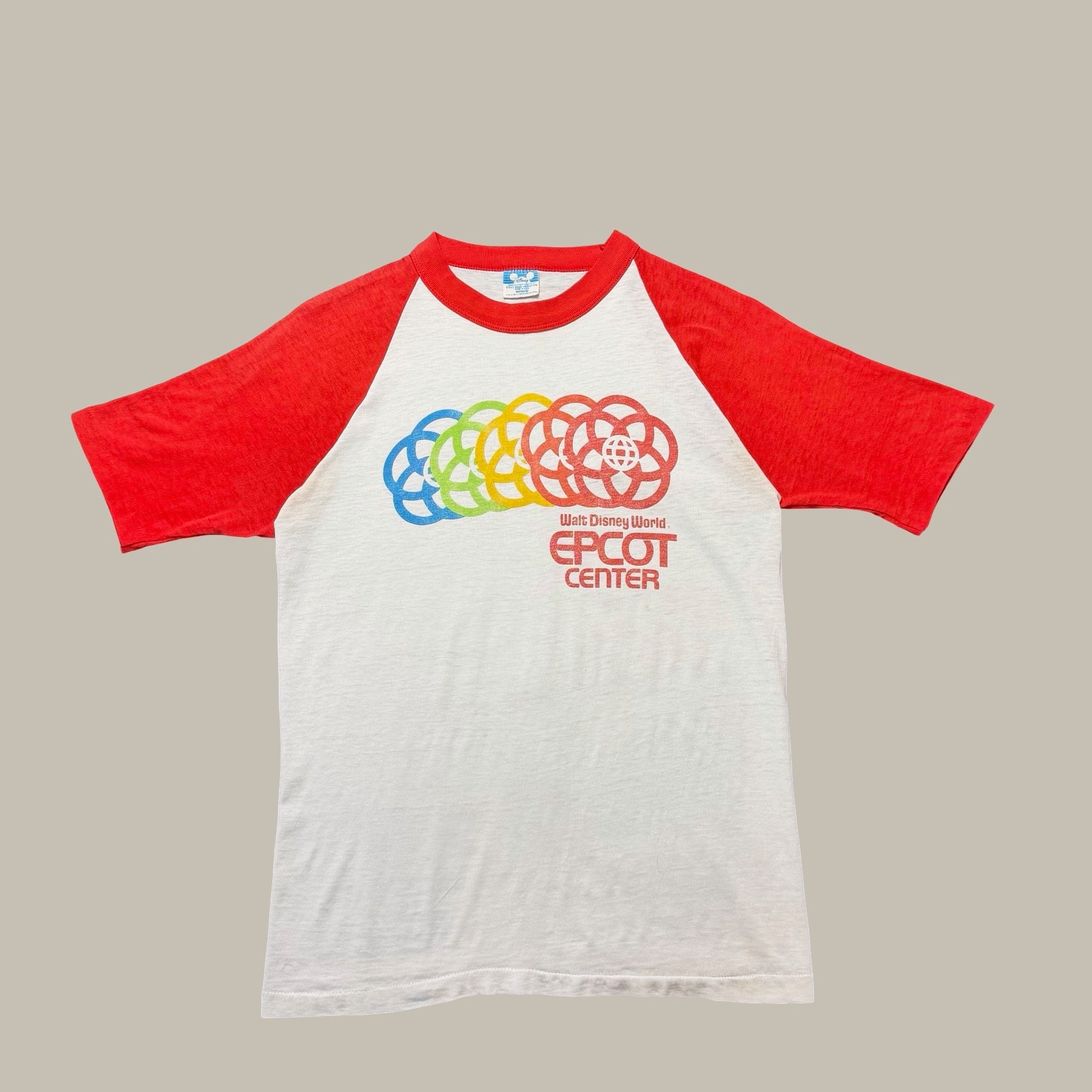 WALT DISNEY WORLD EPCOT CENTRE RAGLAN T-SHIRT