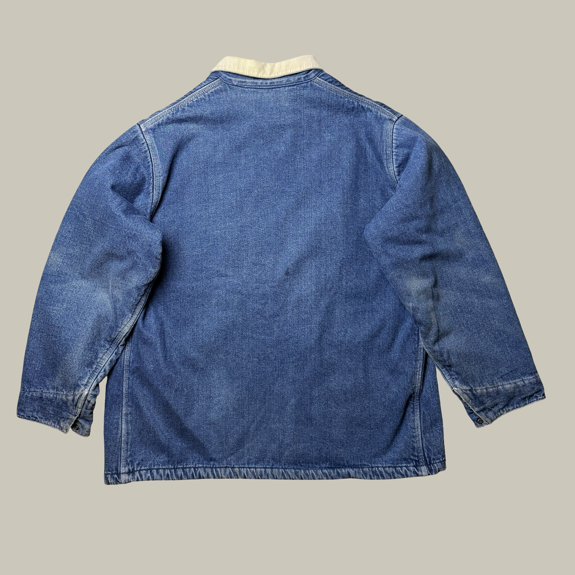 OSHKOSH DENIM BLANKET-LINED CHORE JACKET · CIRCA LATE 1980S–EARLY 1990S