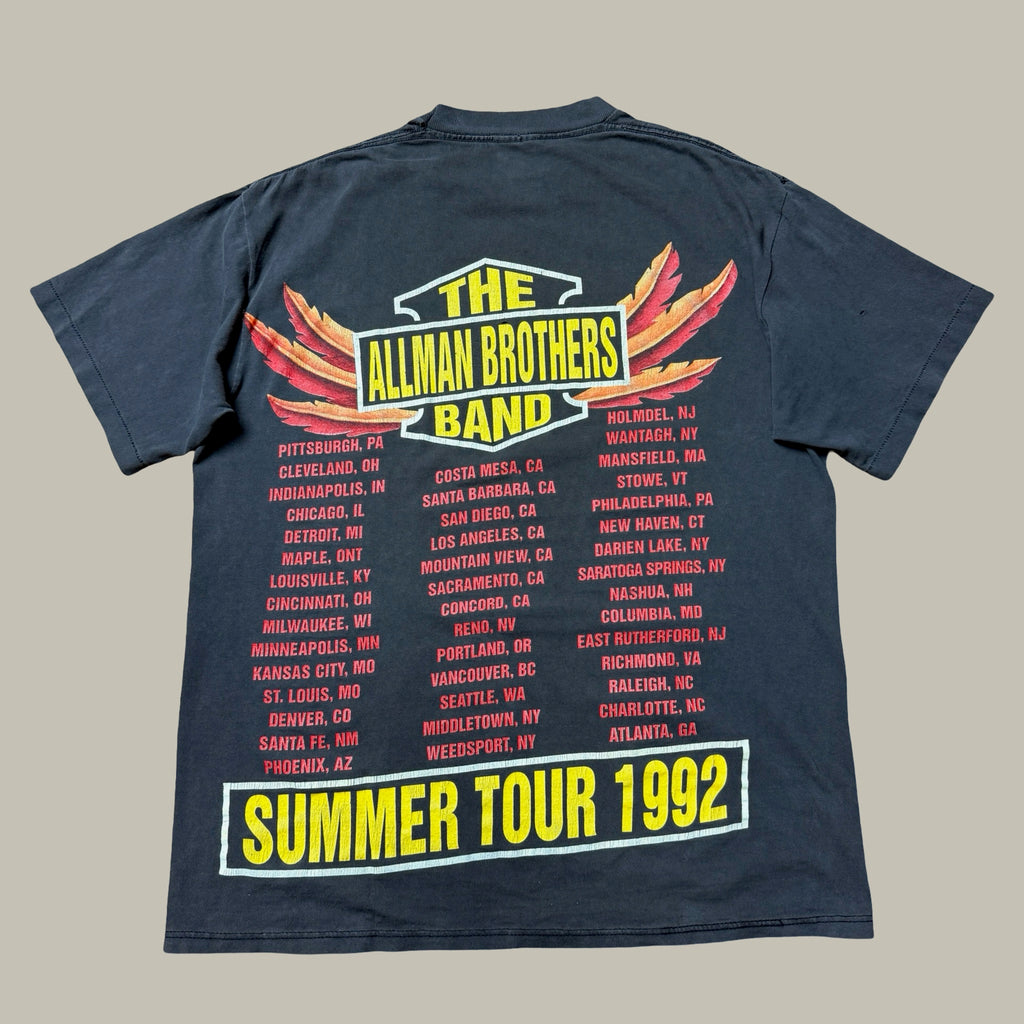 1992 ALLMAN BROTHERS BAND HARLEY TEE