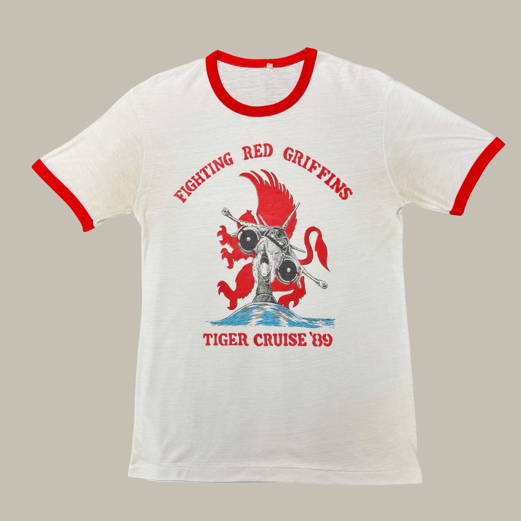 89’ FIGHTING RED GRIFFINS RINGER TEE