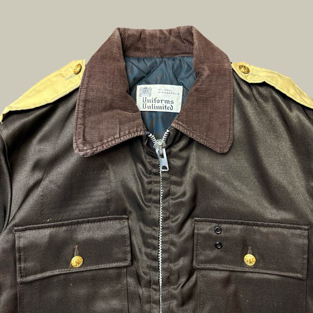 1960s–1970s UNIFORMS UNLIMITED FLIGHT-INSPIRED WORK JACKET