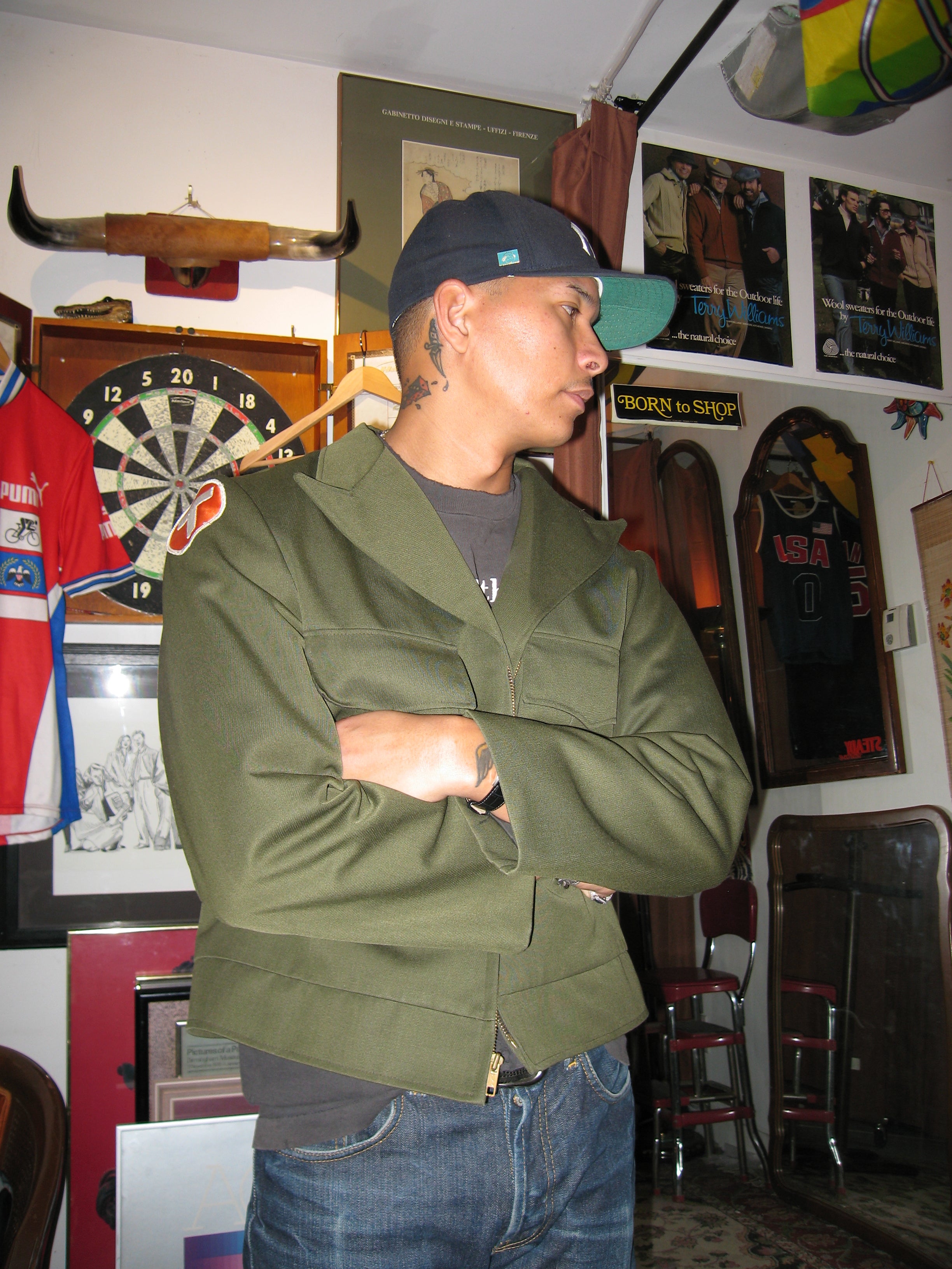 TEAMSTERS LOCAL 753 MTA WOOL TRANSIT JACKET CIRCA MID 1960S